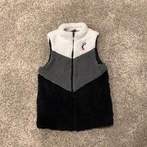 UC Game Day Couture Sherpa Vest